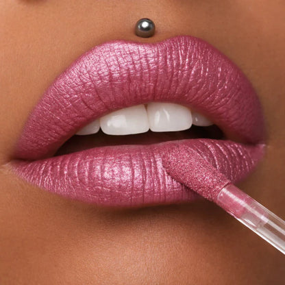 Metallic Shimmer Waterproof Liquid Lipstick